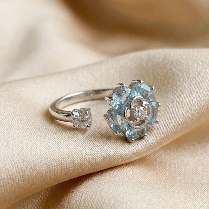Frosted Blossom Charm