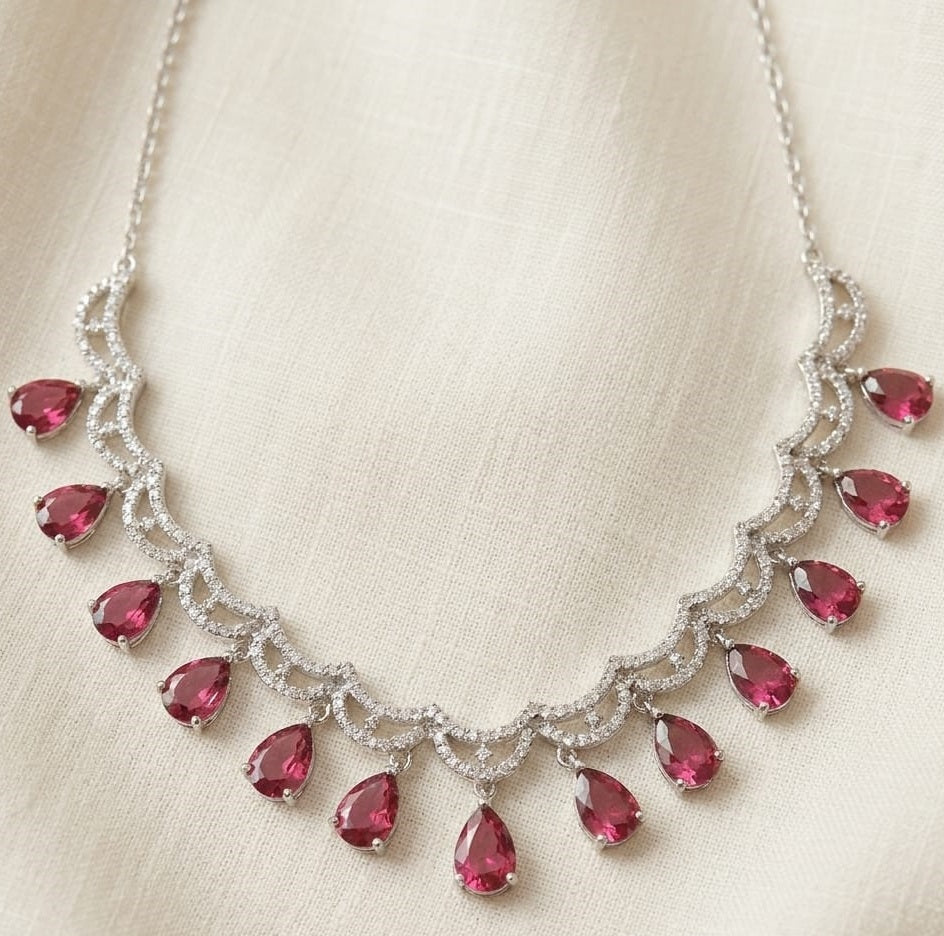 Ruby Drop Elegance