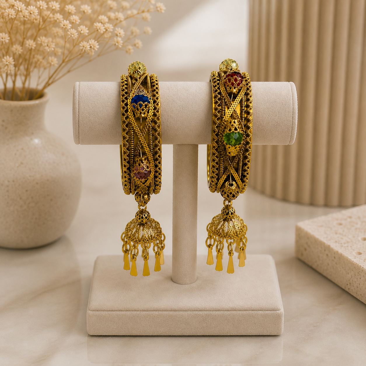 Royal Charm Bangles Set