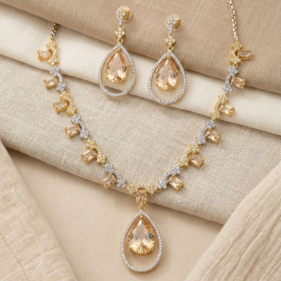 Champagne Gold Teardrop